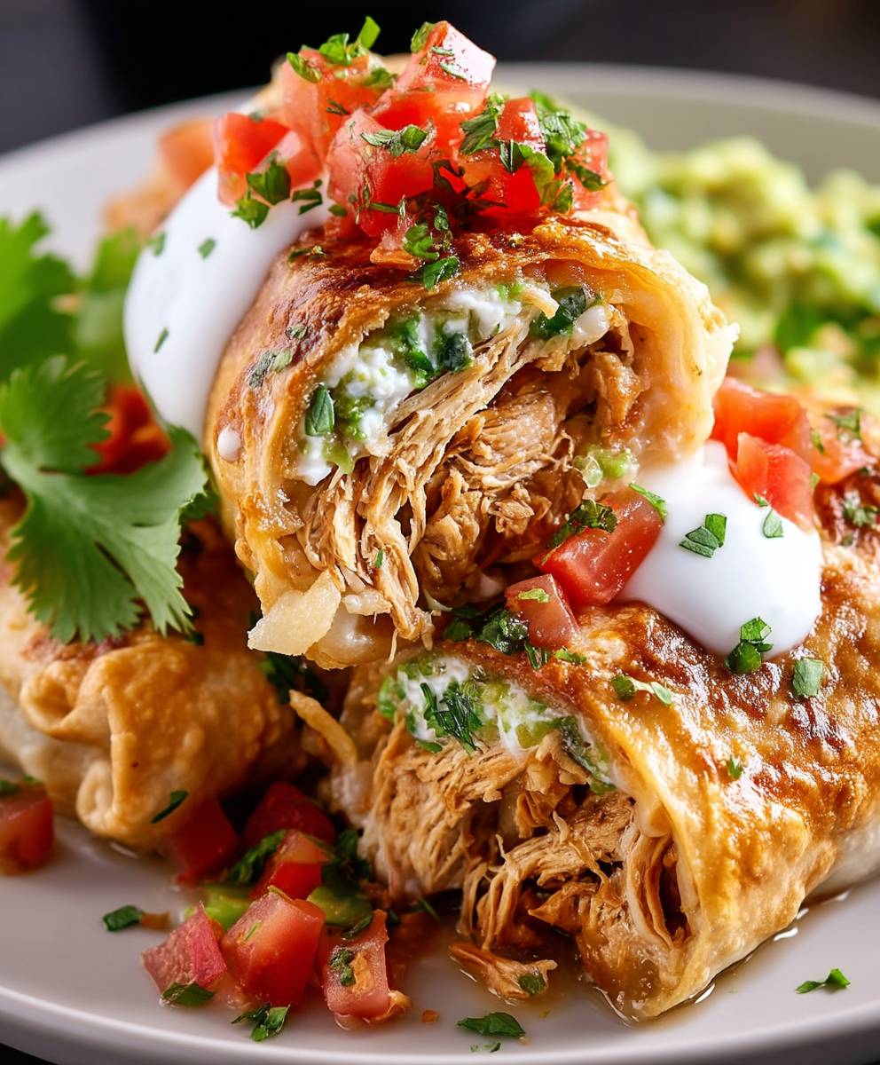 Chicken Chimichangas