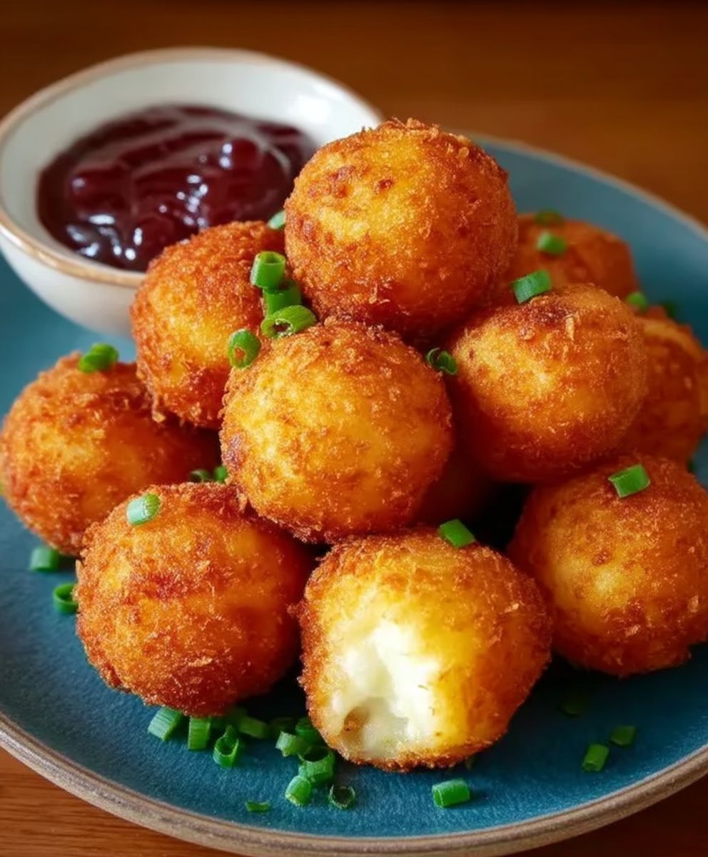 Crunchy Fried Potato Balls