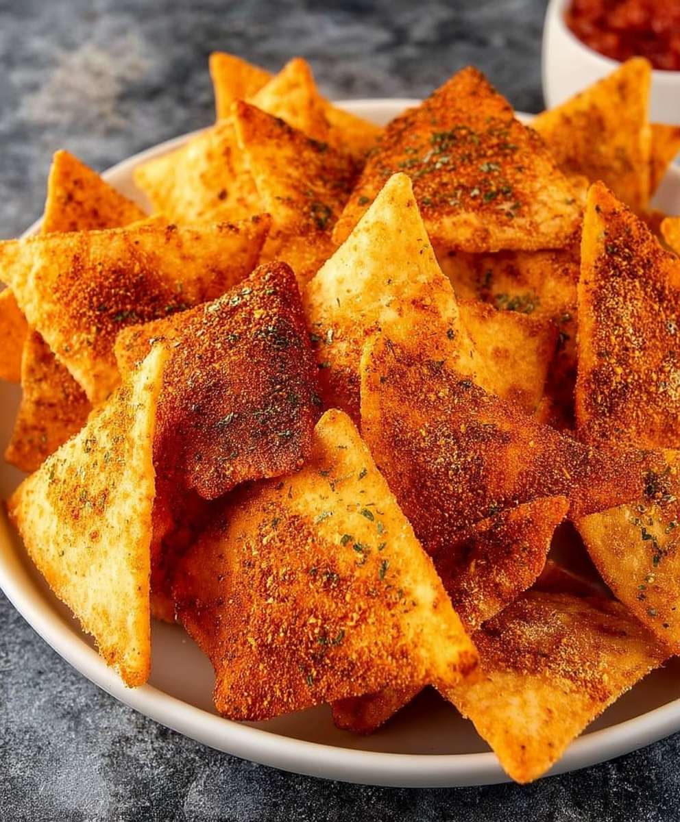 Homemade Air Fryer Doritos