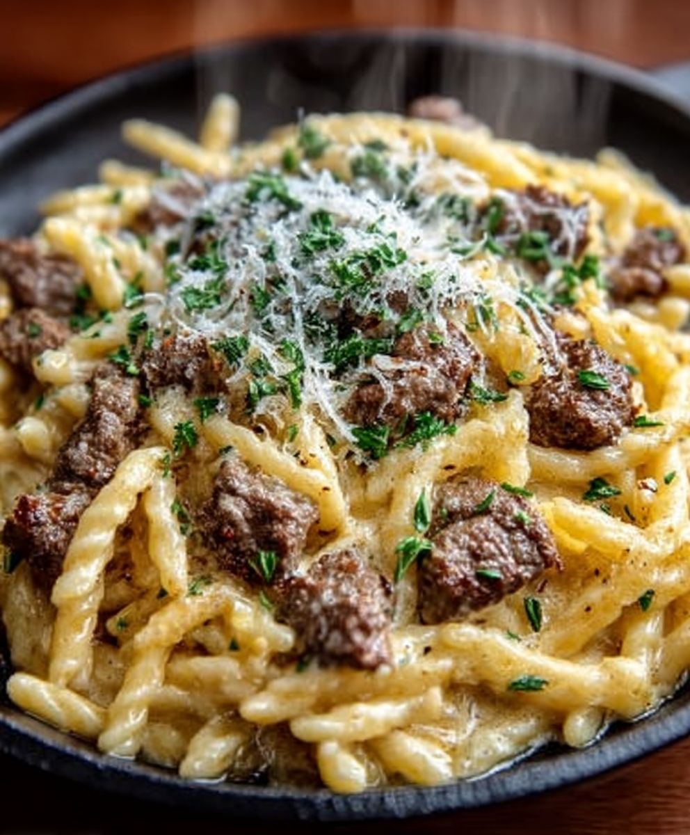 Creamy Beef Pasta