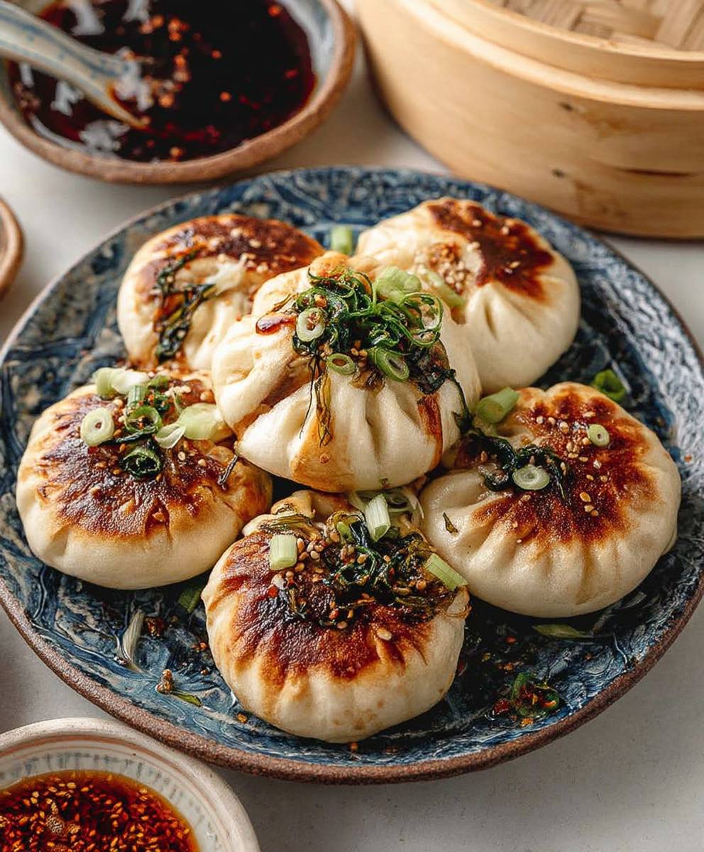 Vegan Pan-Fried Buns