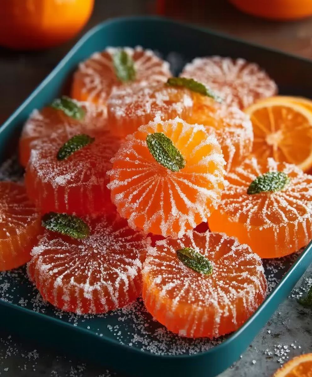 Classic Homemade Orange Candy