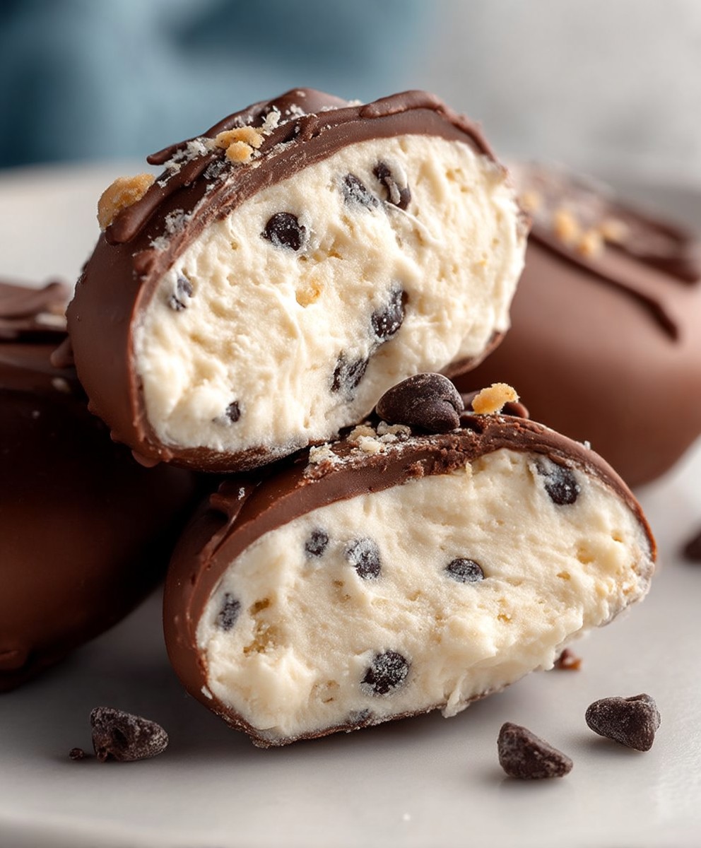 Cookie Dough Frozen Yogurt Bites