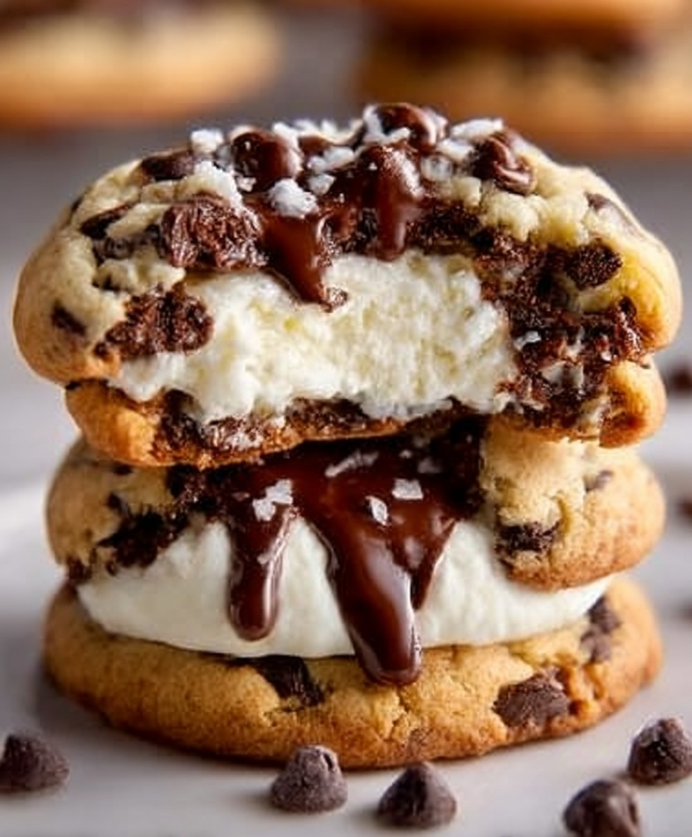 Cheesecake Stuffed Cookies