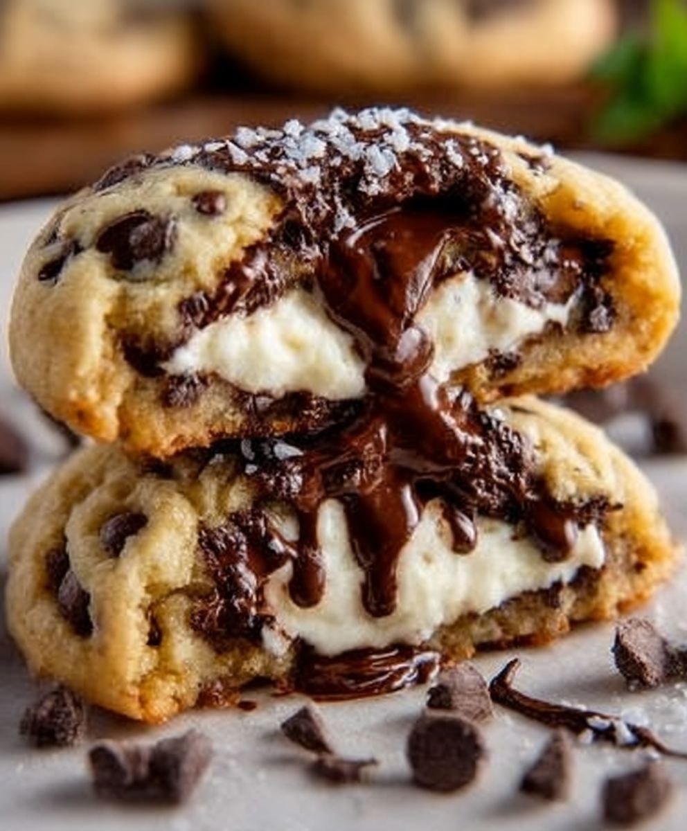 Cheesecake Stuffed Cookies