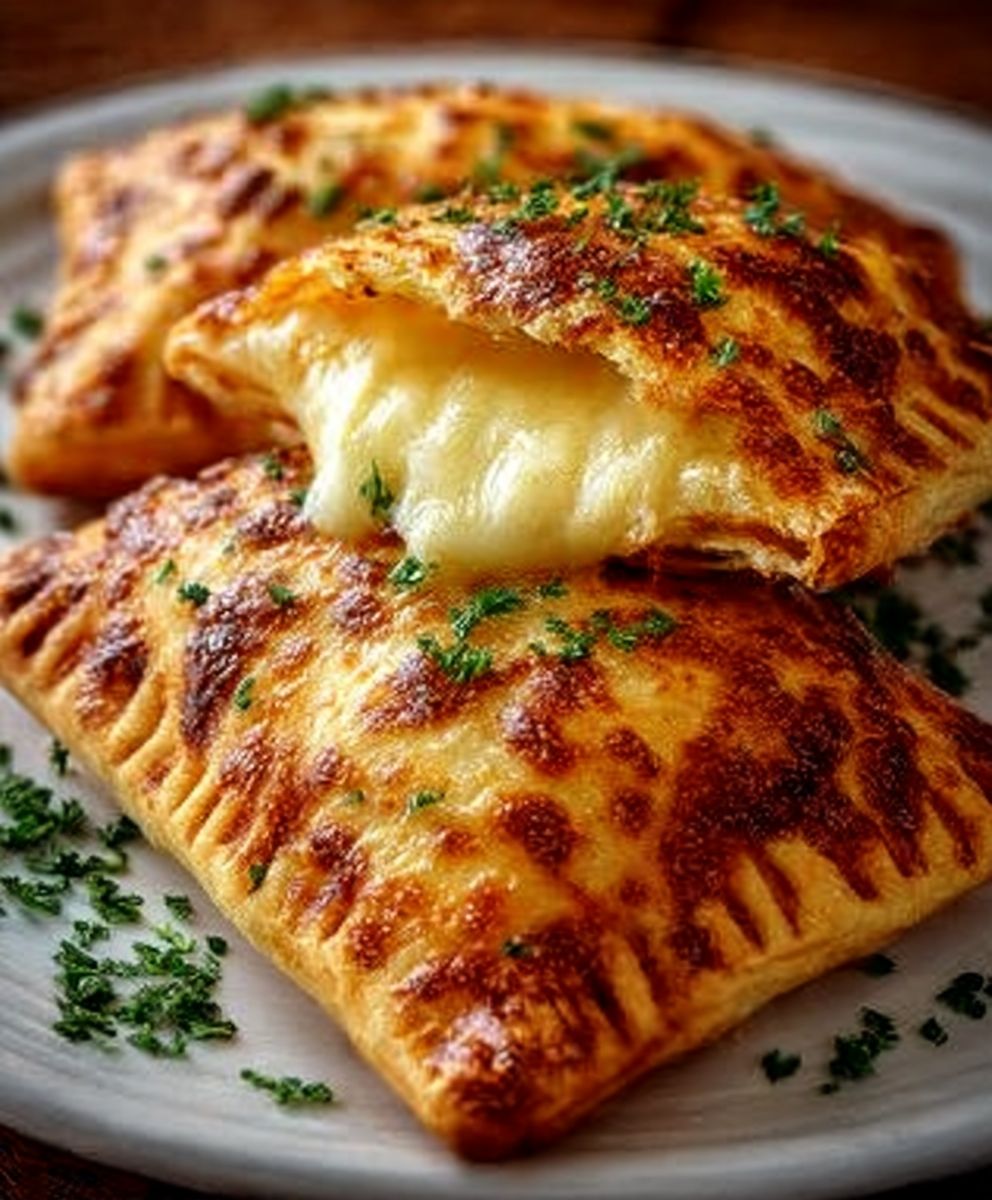 Cheesy Pizza Pockets