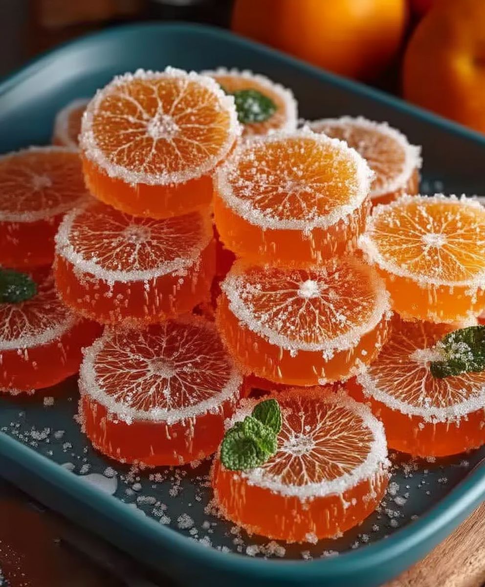 Classic Homemade Orange Candy