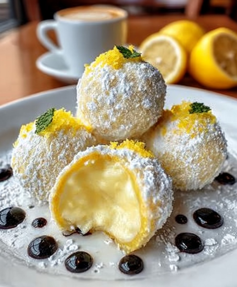 Creamy Lemon Truffles