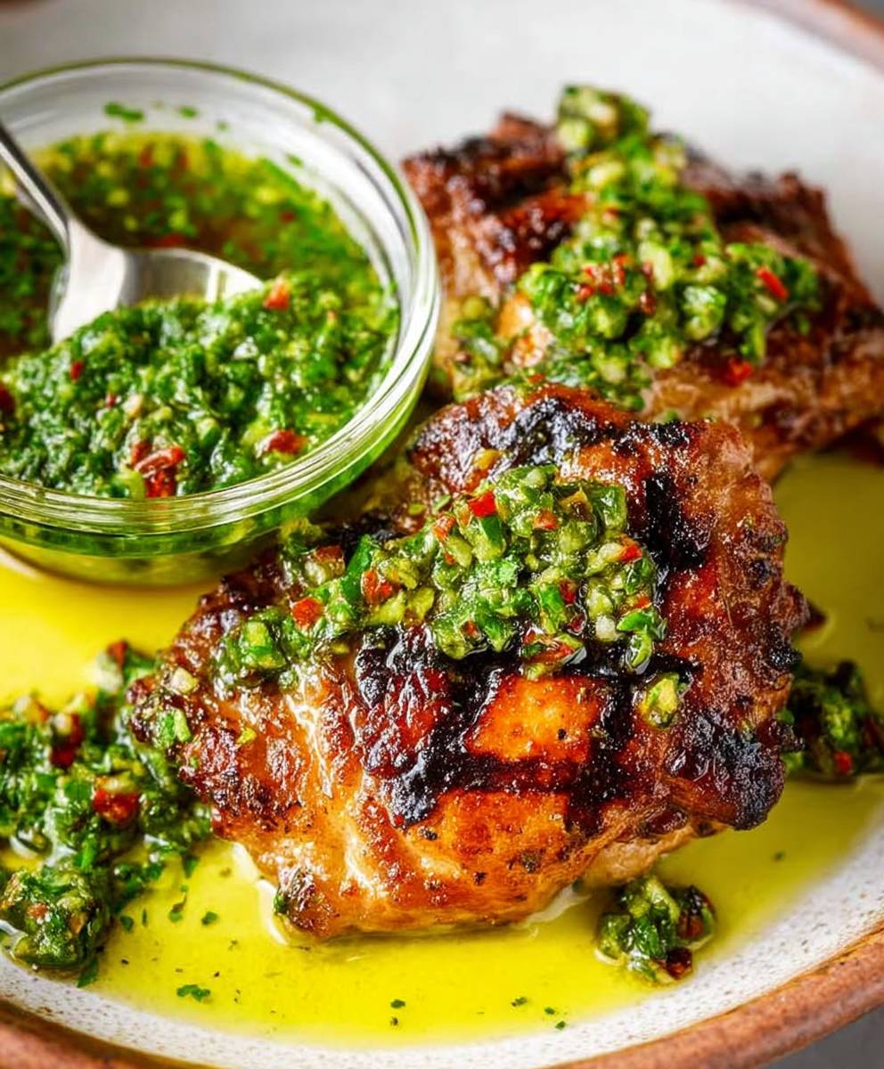 Chimichurri Chicken Thighs