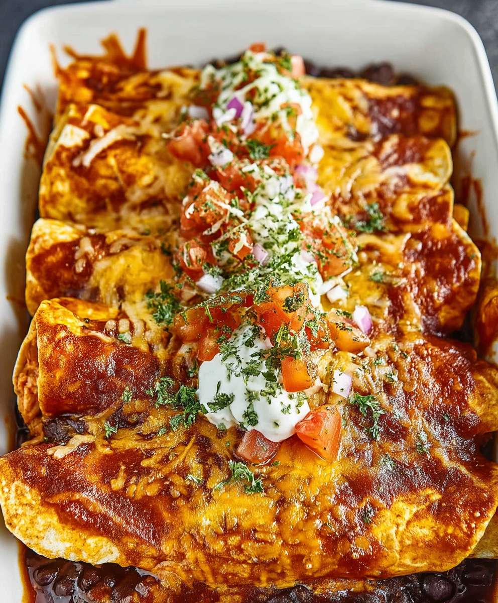 Quick Easy Chicken Enchiladas