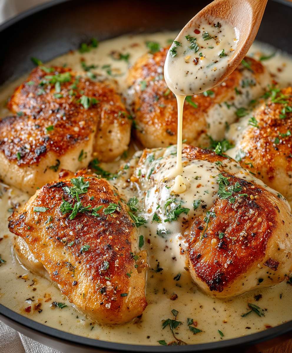 Creamy Garlic Parmesan Chicken