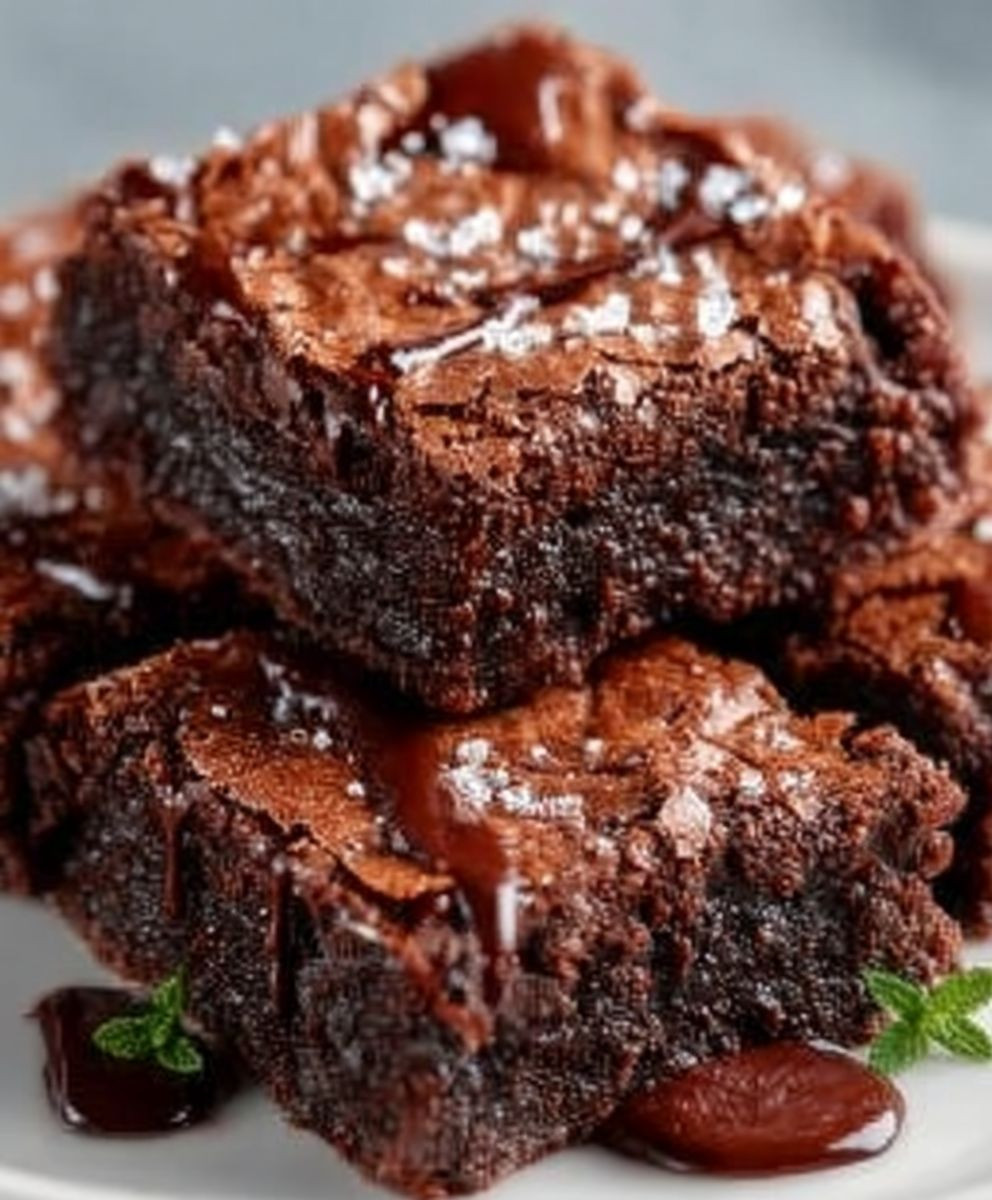 Flourless Greek Yogurt Brownies