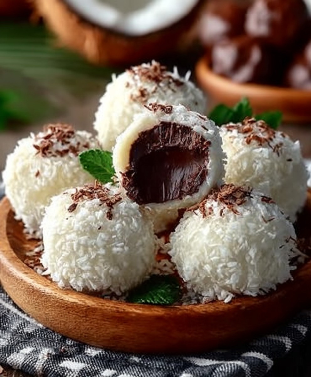 Chocolate Coconut Bliss Balls