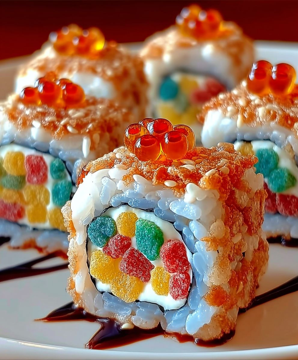 Fruity Pebbles Sushi