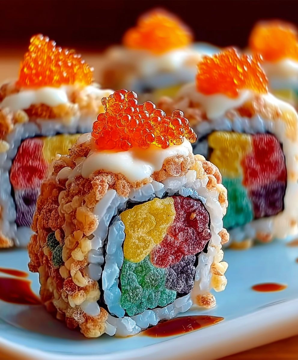 Fruity Pebbles Sushi