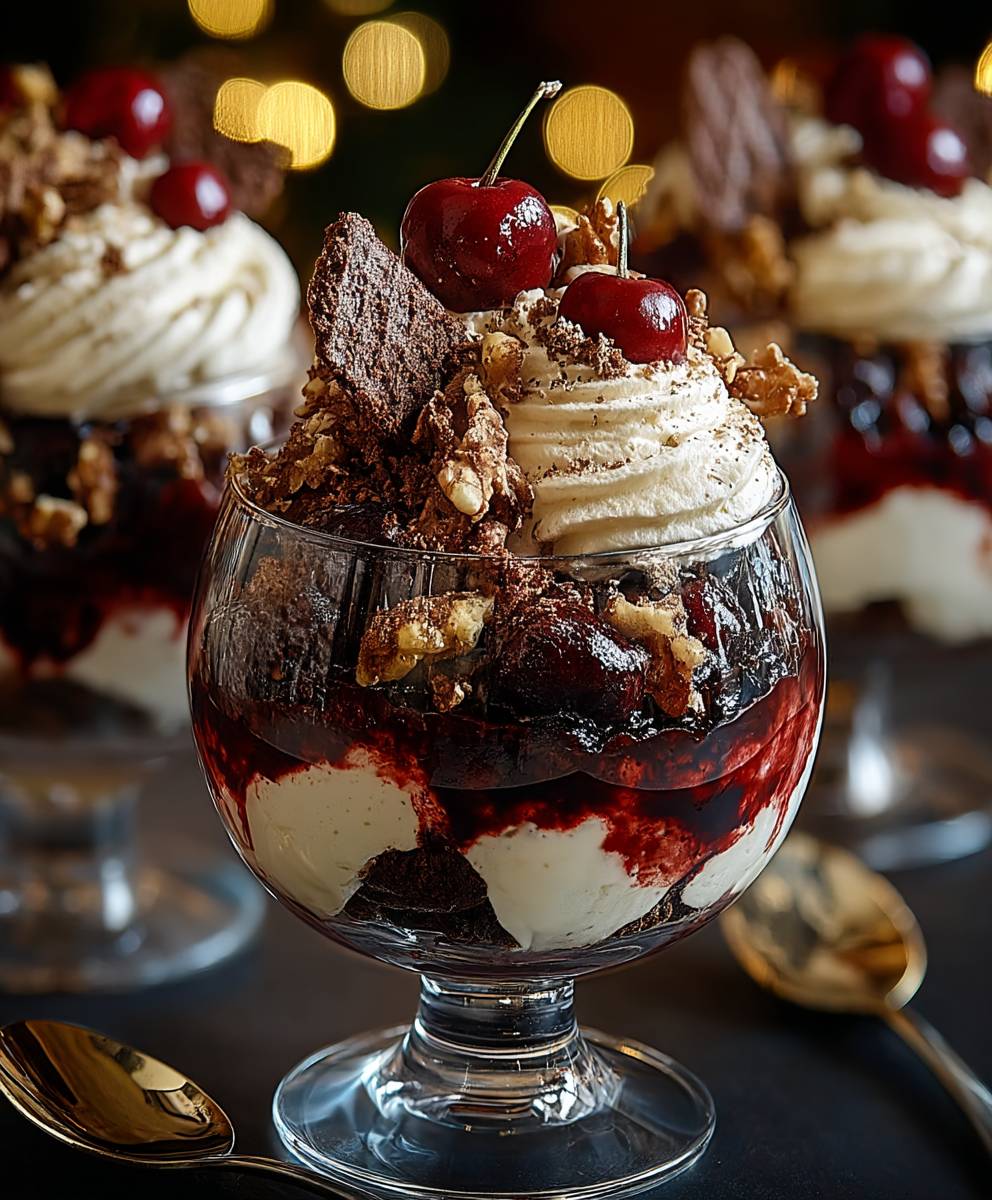 Black Forest Trifle Dessert