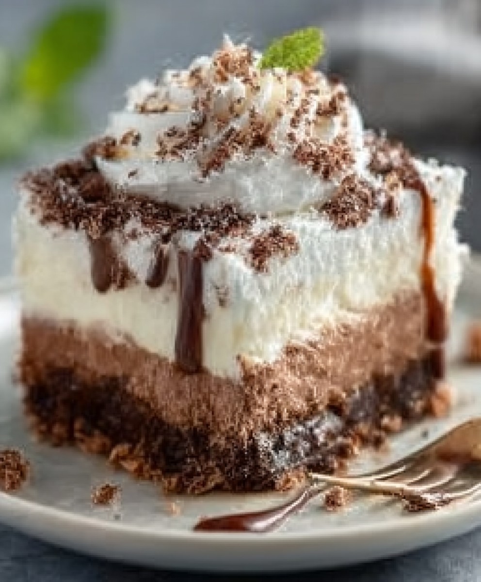 Hot Chocolate Lasagna