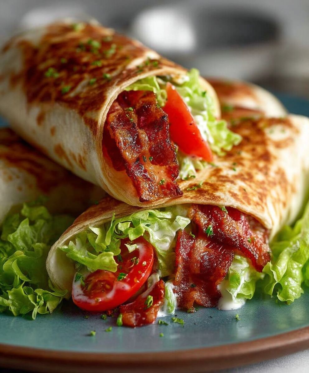 Blt Wraps with Secret Sauce
