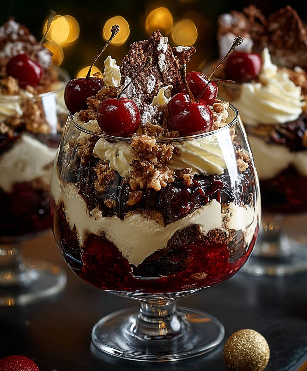 Black Forest Trifle Dessert
