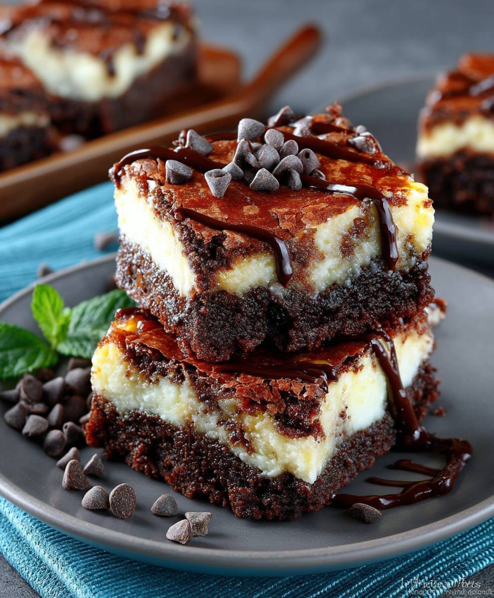 Cheesecake Brownies Dessert
