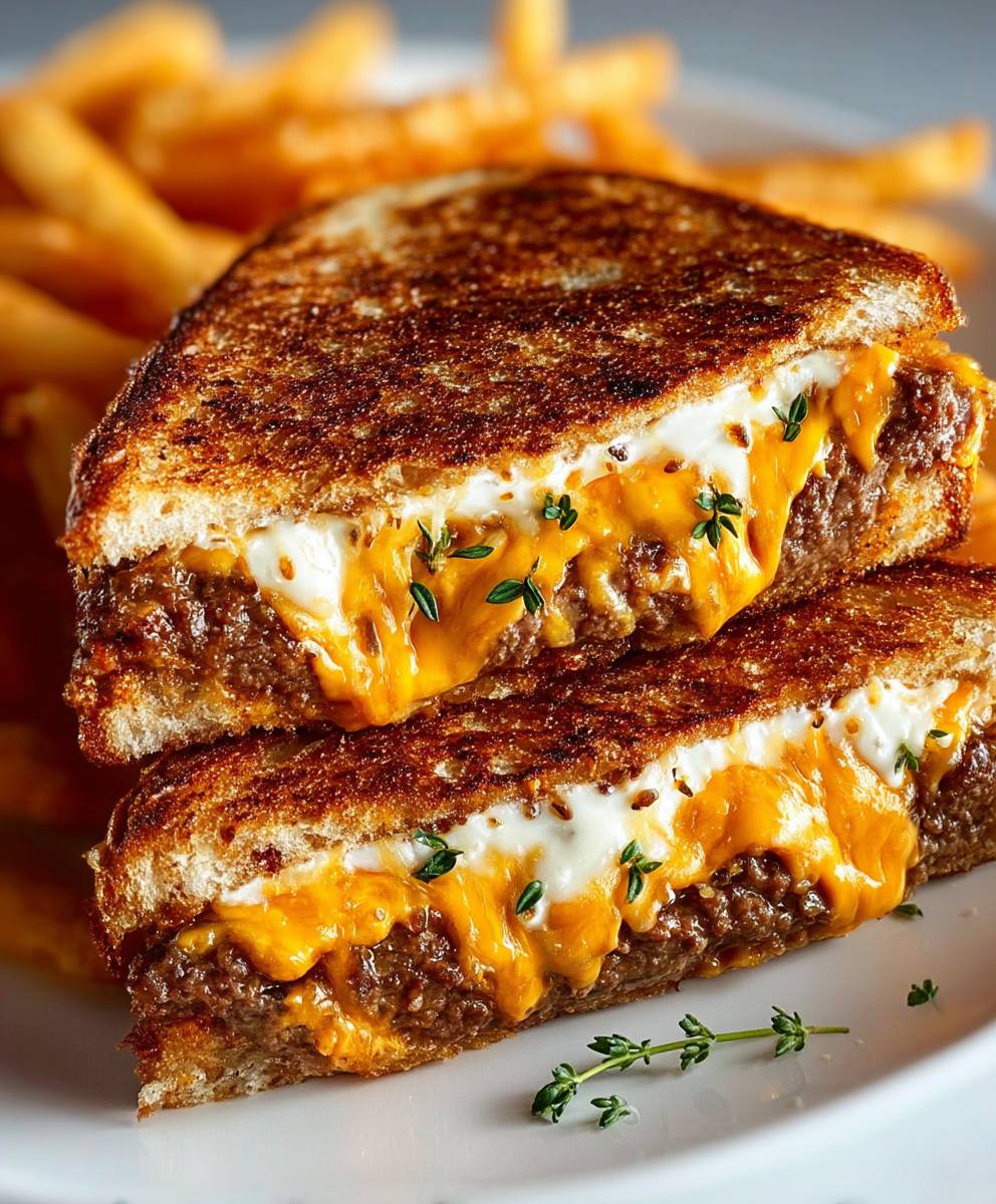 Classic Patty Melt Sandwich