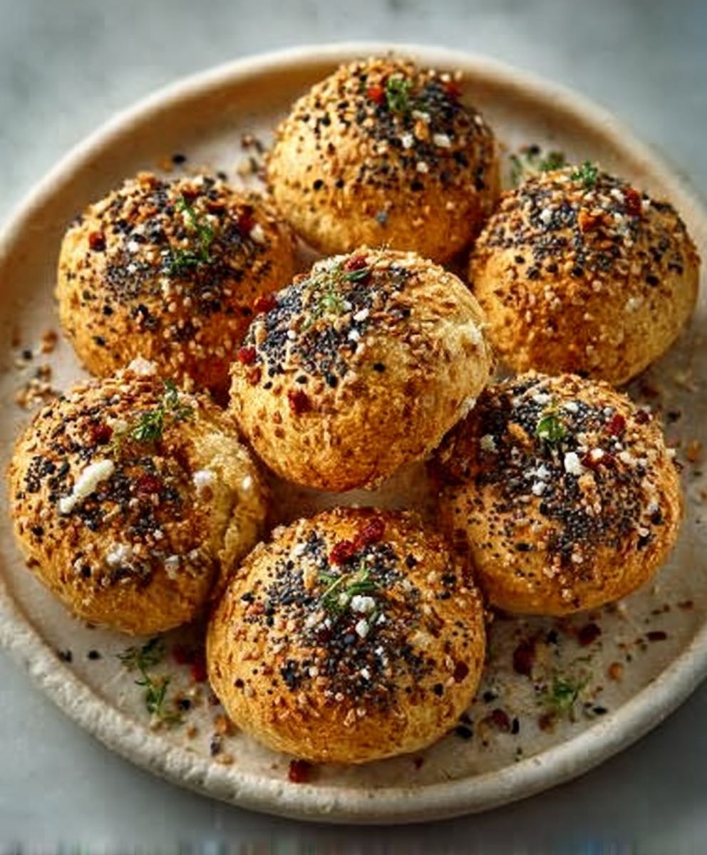 High-Protein Bagel Bites