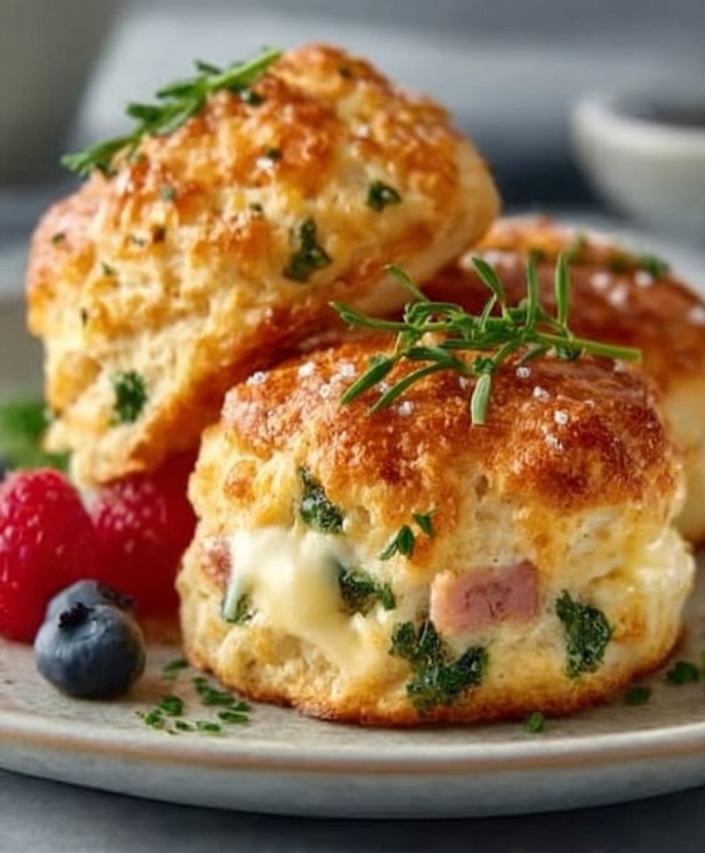 Easy Breakfast Protein Biscuits