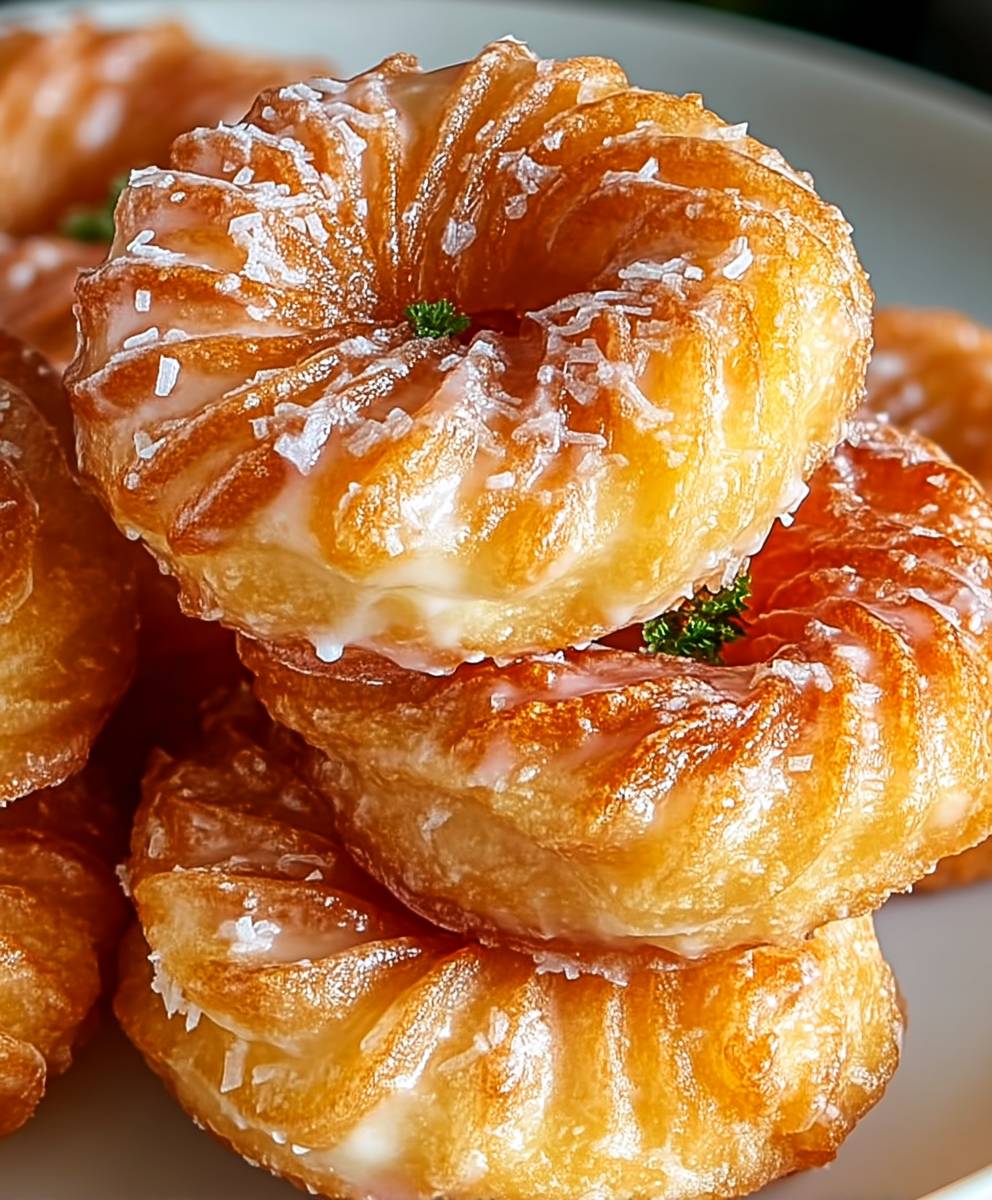 Oven Baked French Crullers