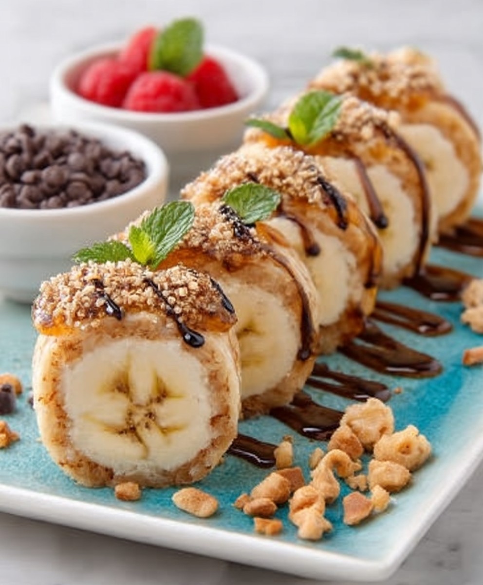 Banana Sushi Snack