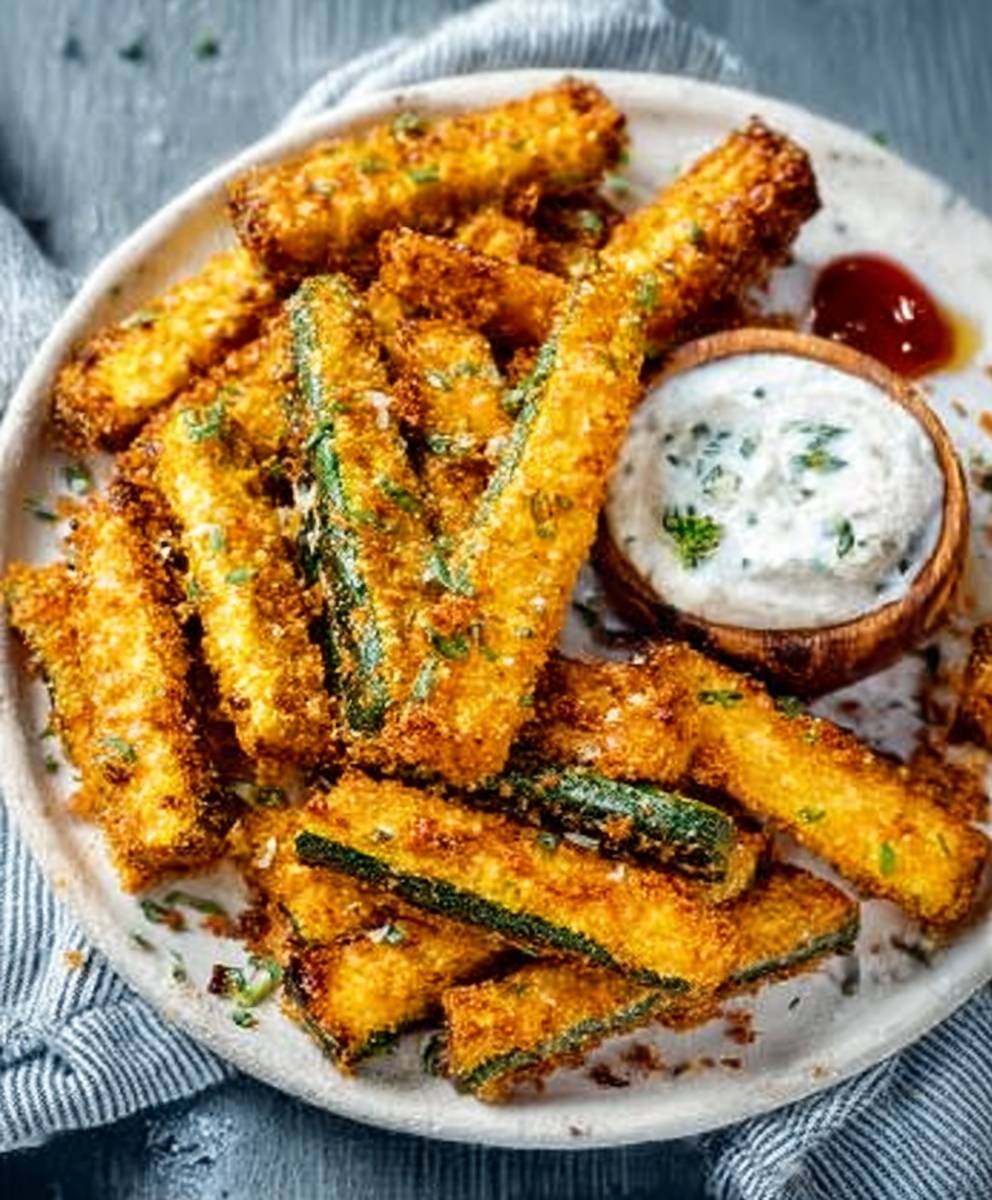 Low Calorie Zucchini Fries