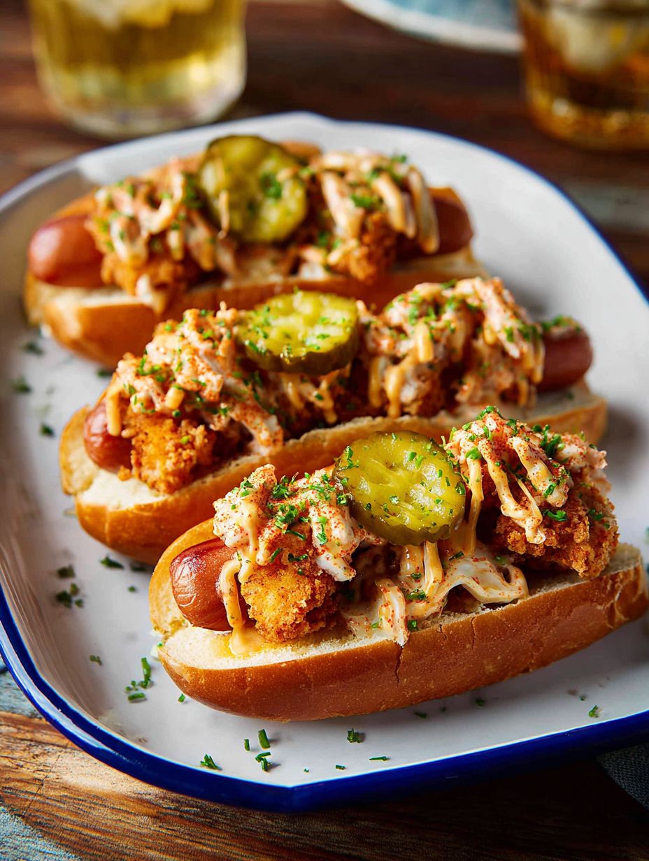 South Carolina Bird Dog Sandwiches