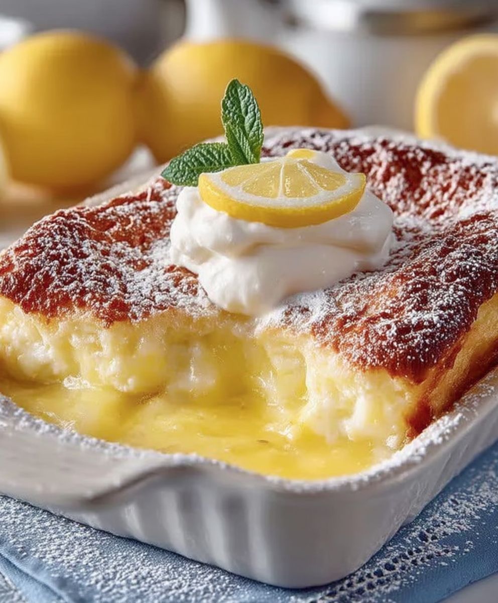One-Bowl Lemon Dessert