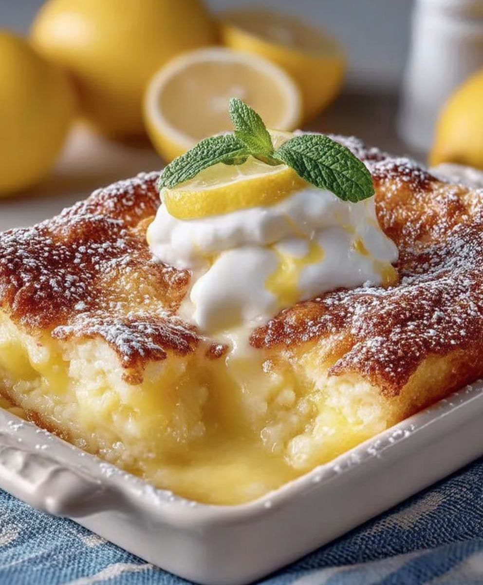 One-Bowl Lemon Dessert