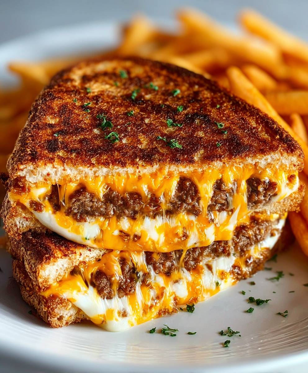 Classic Patty Melt Sandwich