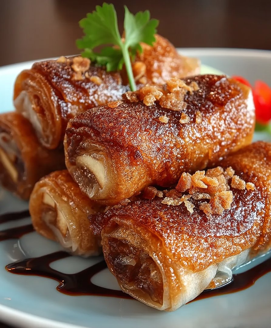 Apple Pie Rice Paper Rolls: A Delicious Twist on a Classic Dessert image 2