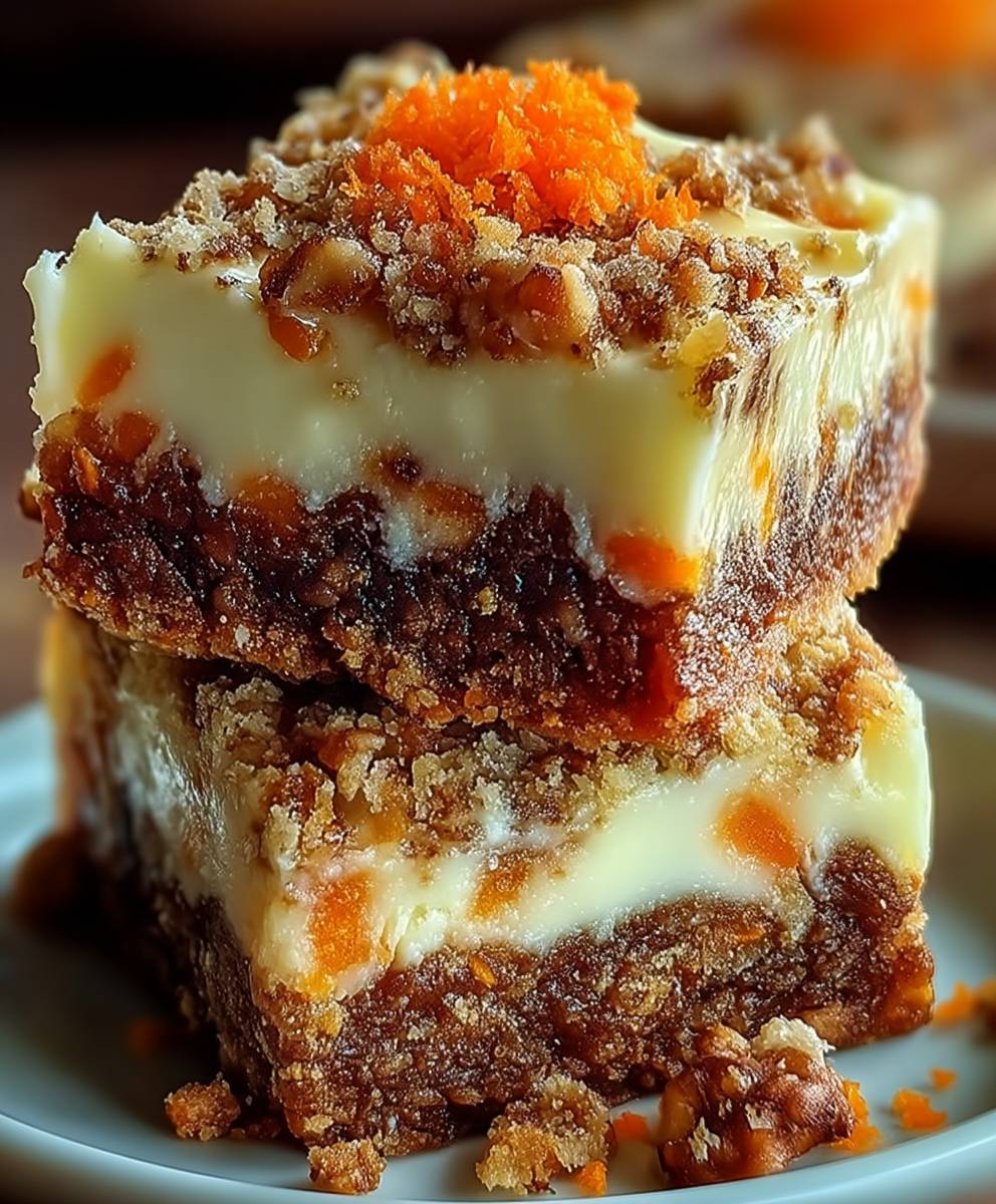 Cream Cheese Bars That Taste Like Carrot Cake – Easy Dessert Bars image 2