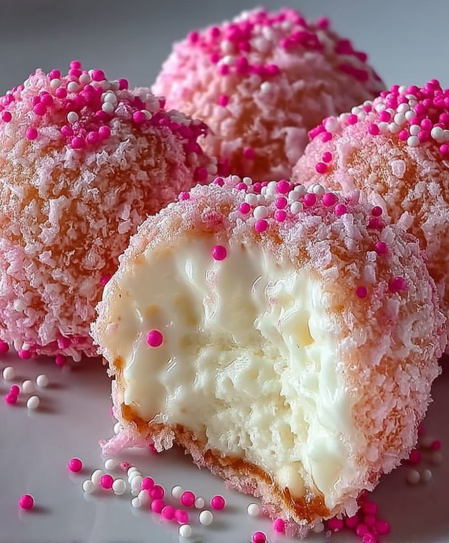 Crispy Cotton Candy Cheesecake Bombs: A Sweet Treat Recipe image 2