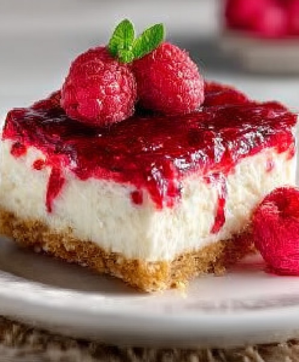 Dreamy Raspberry Cheesecake | Creamy Homemade Berry Dessert Recipe image 2