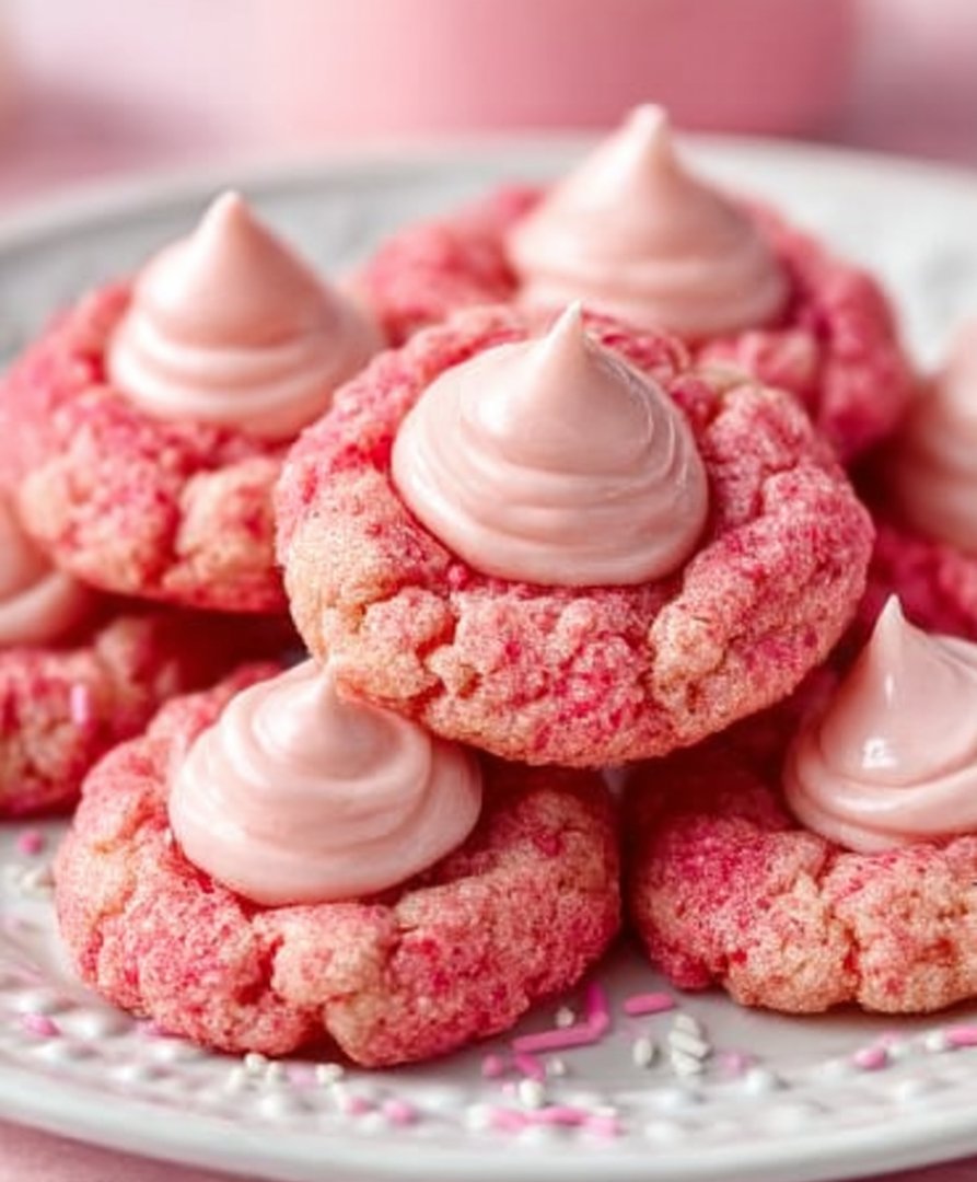 Strawberry Kiss Cookies: A Deliciously Sweet Treat Recipe image 2