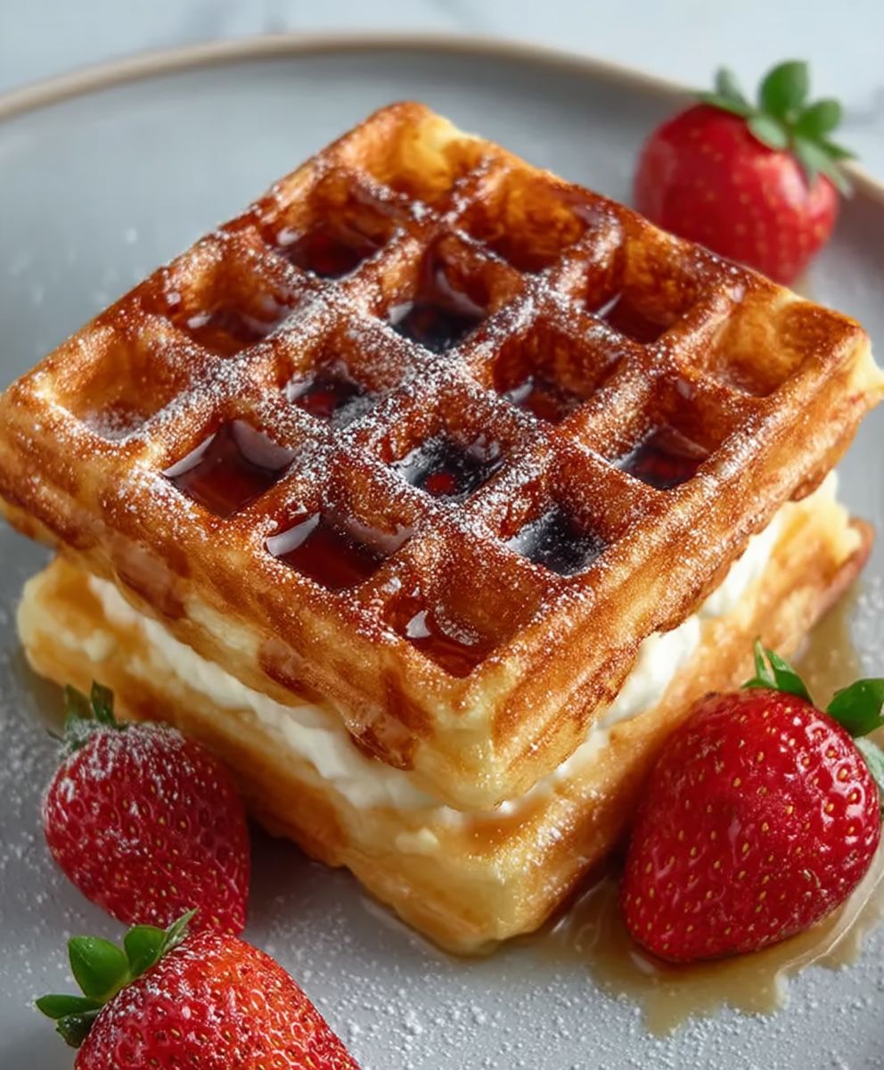 Tasty French Toast Waffles image 2