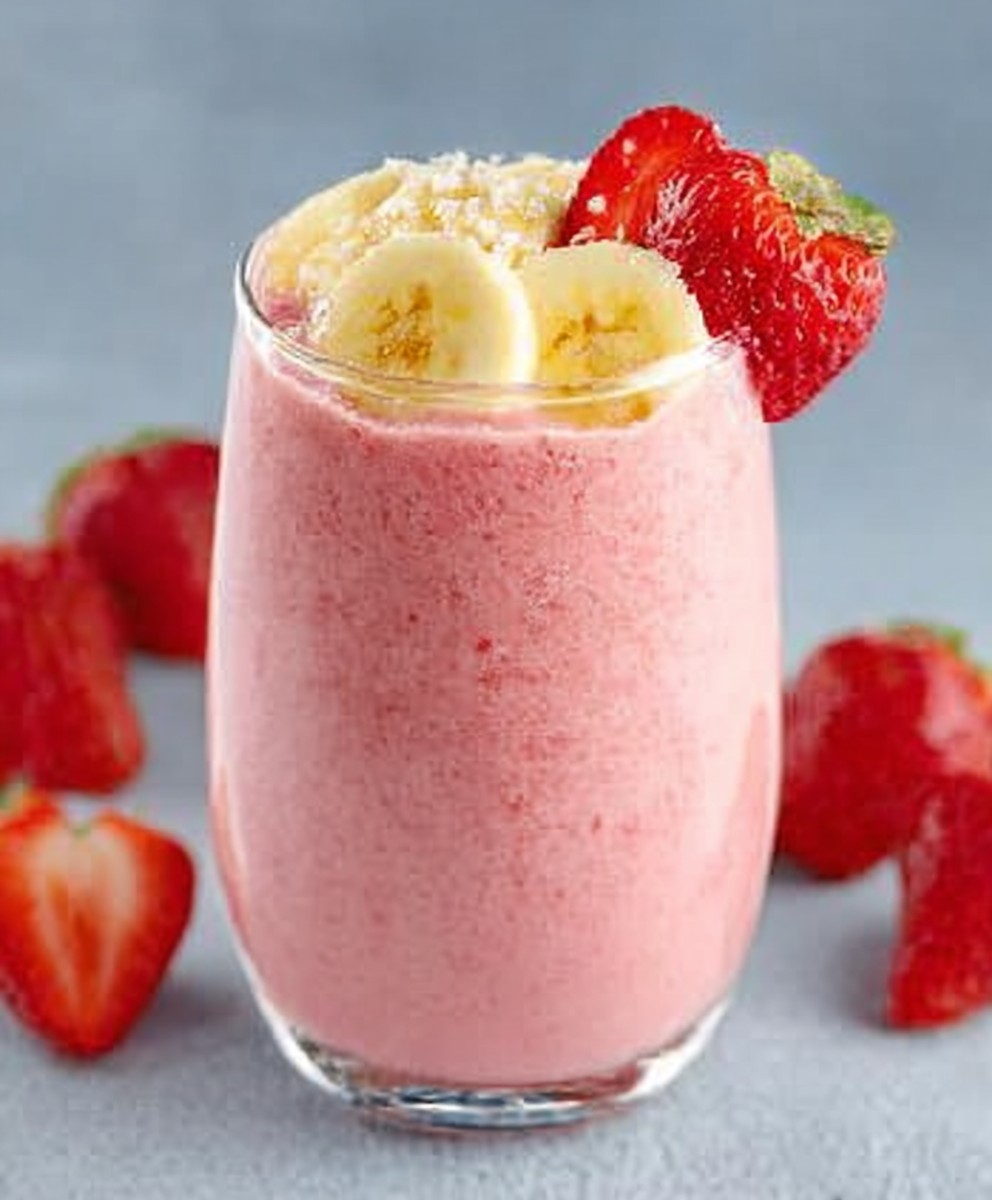 Classic Strawberry Banana Smoothie image 2