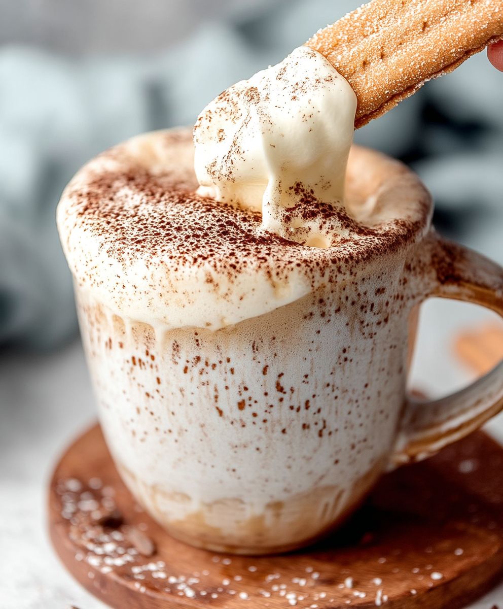 Creamy Tiramisu Latte | Easy Dessert Coffee Drink Recipe image 2