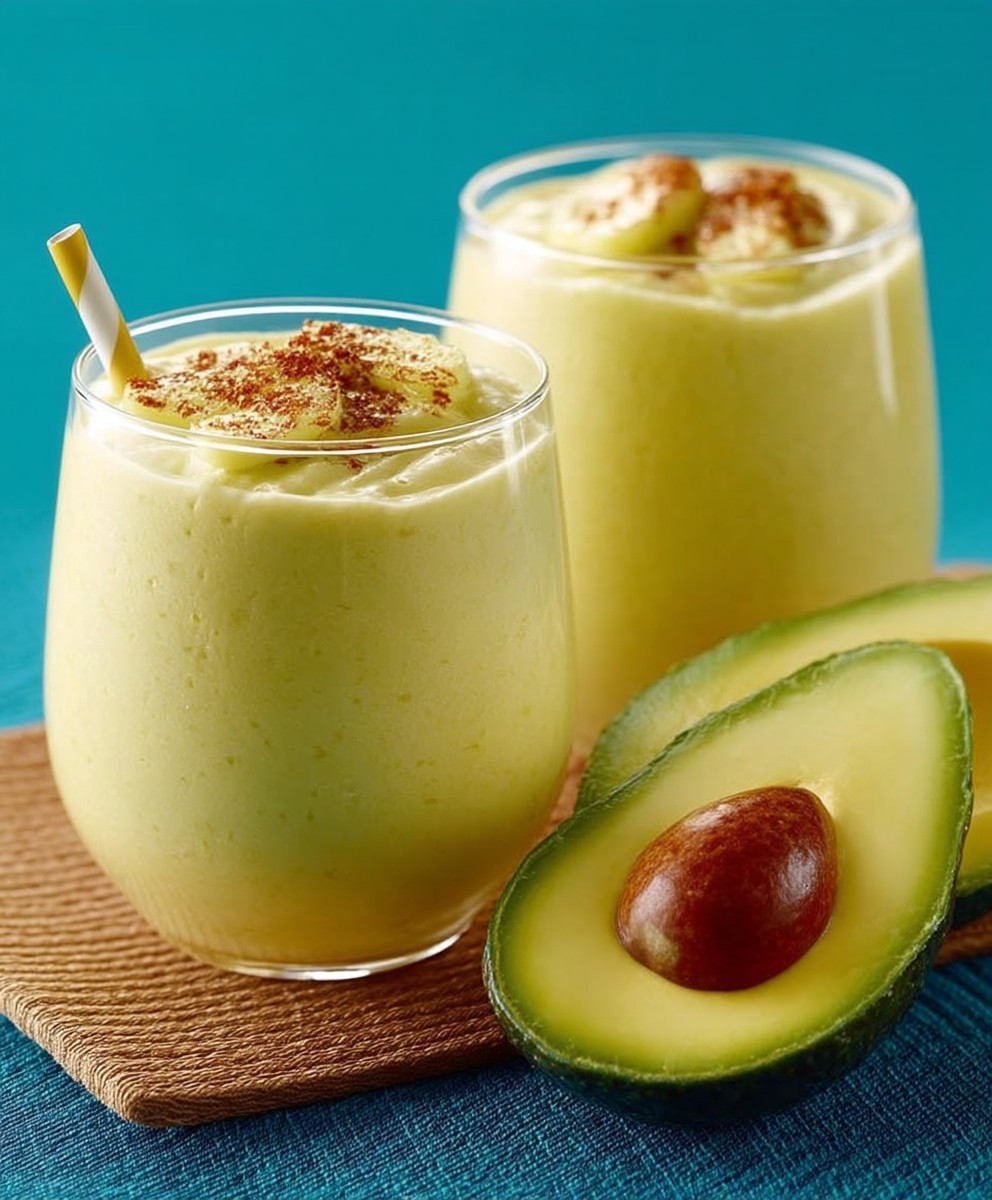 Healthy Avocado Breakfast Drinks image 2