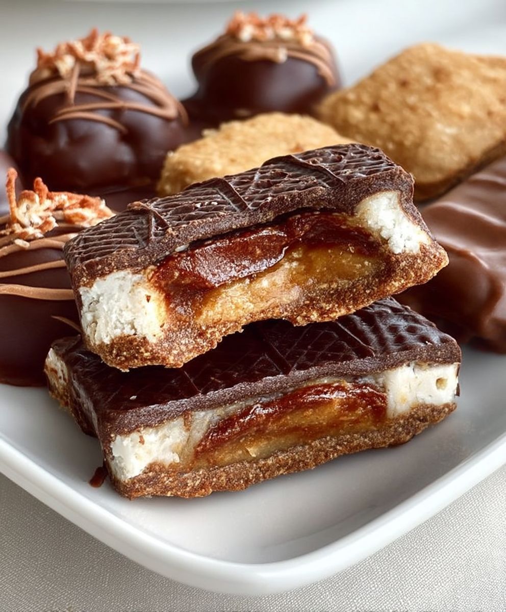 Healthy Date Candy Bars | Vegan Paleo No Bake Dessert Recipe image 2