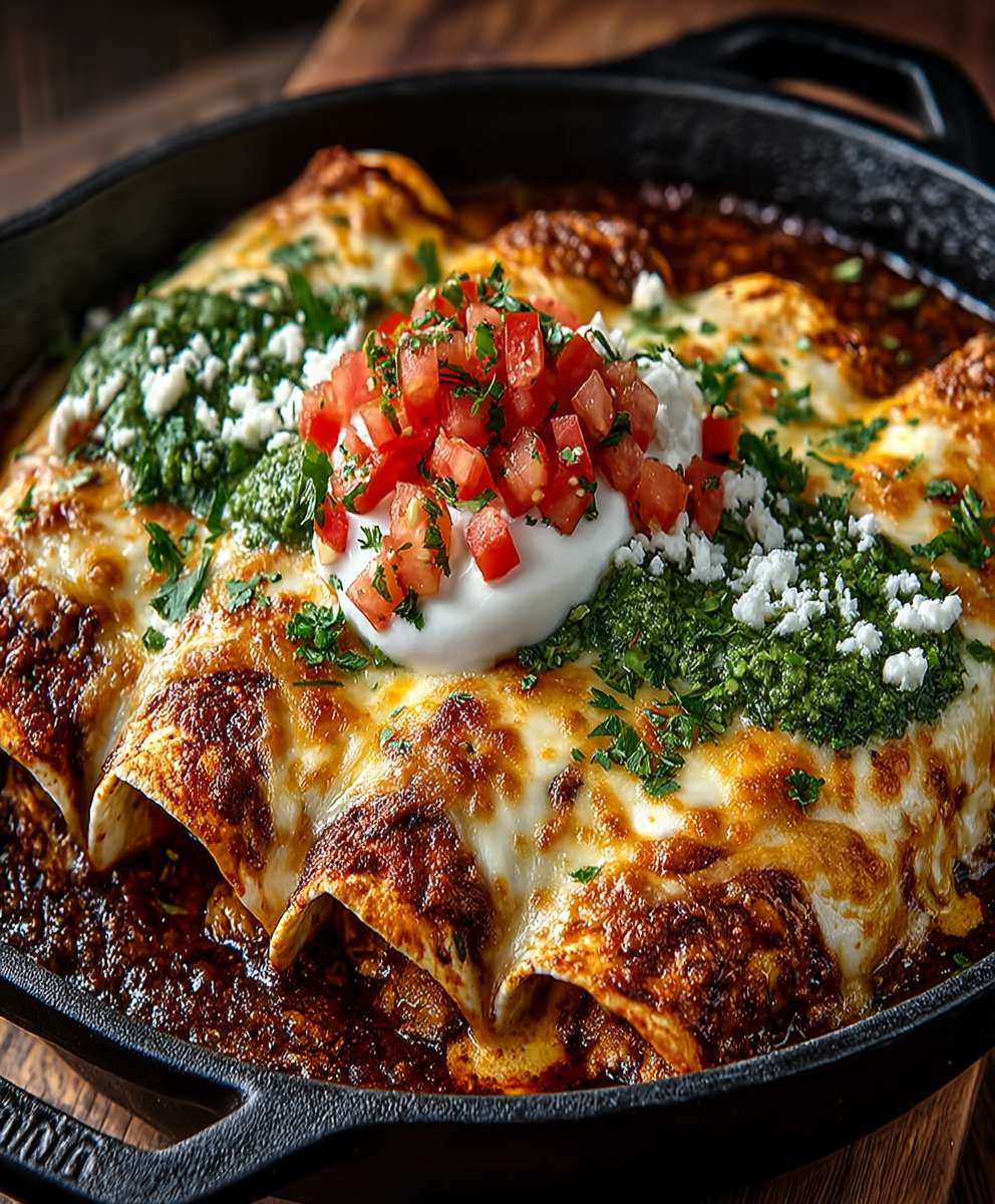 High Protein Chicken Enchiladas | Easy Healthy Mexican Dinner Recipe image 2