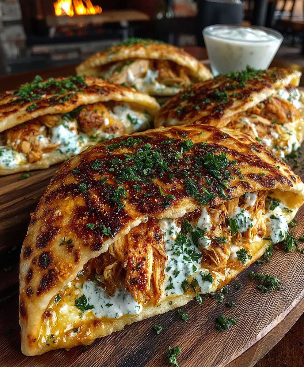 Sheet Pan Chicken Pitas with Ranch | Easy Family Dinner Recipe image 2